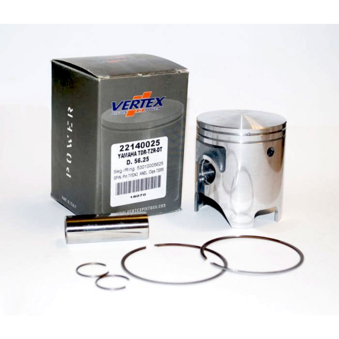 Vertex piston kit 22140 Yamaha Z-125, TDR/TZR 125/250, DT 125R
