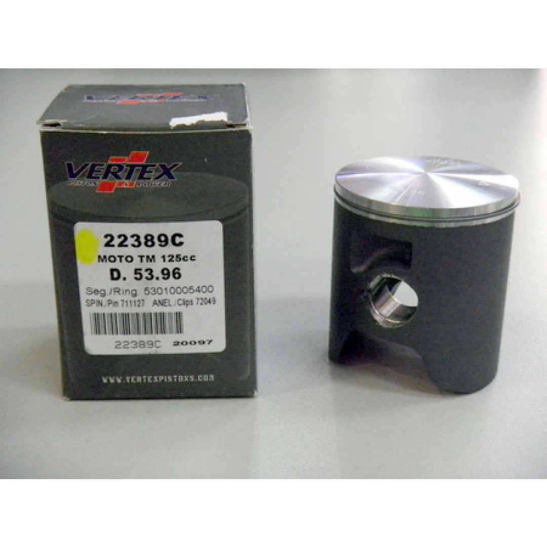 Vertex piston kit 22389 TM MX 125 ,TM EN 125