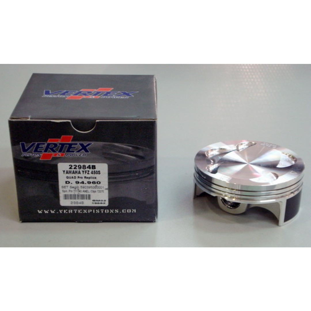 Vertex piston kit 22984 ATV Yamaha YFZ 450R 2009-2023, YFZ 450 2004-2009 & 2012-2013
