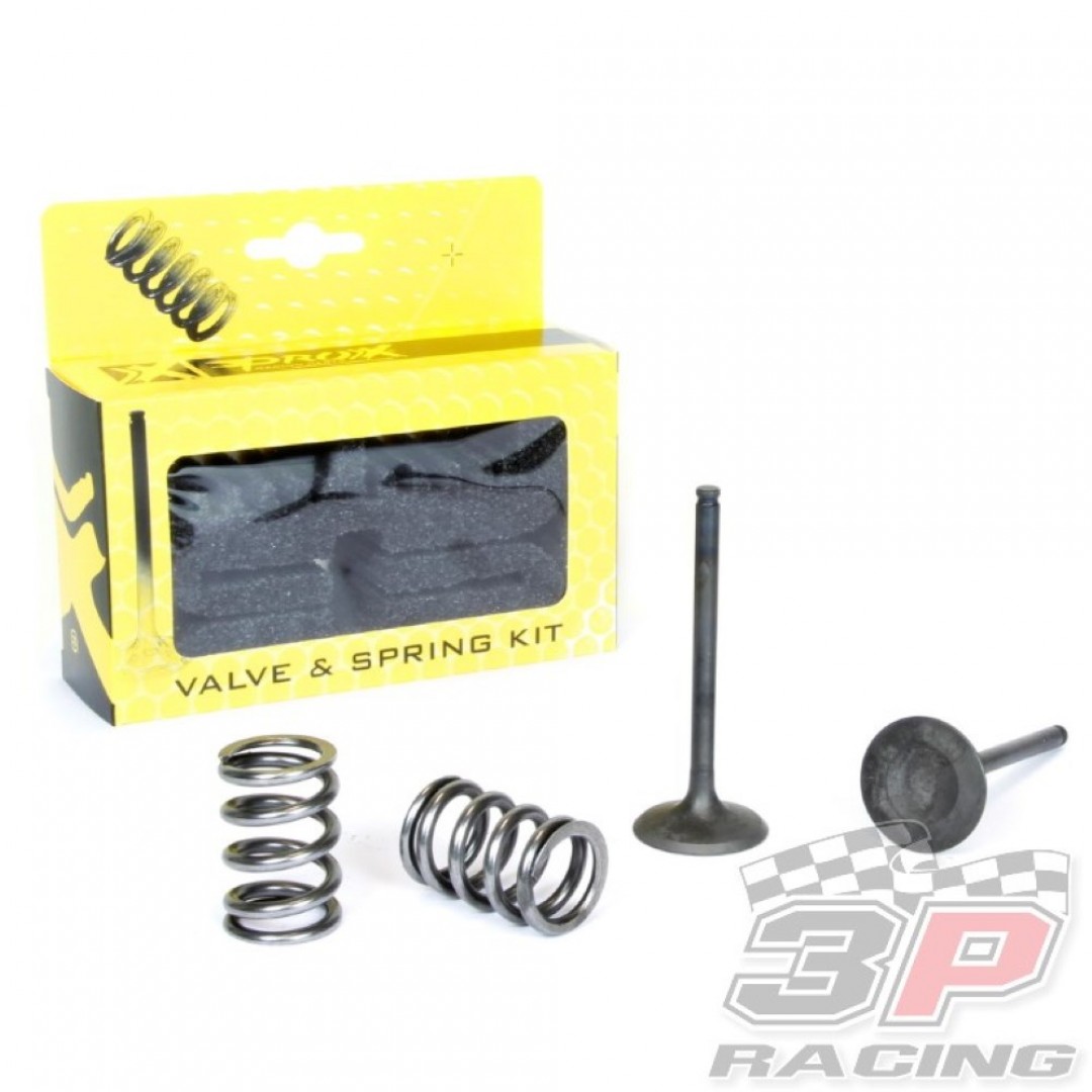 ProX steel exhaust valves & springs set 28.SES3408-1 Suzuki RMZ 450 2008-2023, RMX 450Z 2010-2019