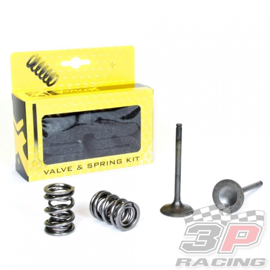 ProX steel exhaust valves & springs set 28.SES4406-1 Kawasaki KXF 450 2006-2008, ATV KFX 450R 2008-2014