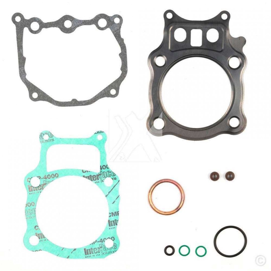 ProX 35.1480 cylinder head & base gaskets kit for Quad Honda TRX350 Rancher 2000 2001 2002 2003 2004 2005 2006 . P/N: 35.1480. Set includes all necessary gaskets, rubber parts and valve seals for a complete top end rebuild.