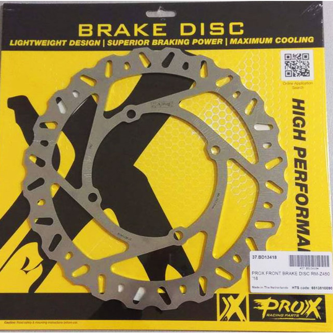 ProX front brake disc 37.BD13418 Suzuki RMZ 250 2019-2023, RMZ 450 2018-2023