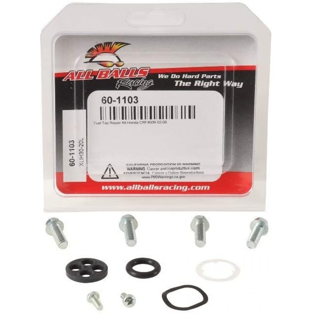 All Balls Racing Fuel Tap Repair kit 60-1103 Honda CRF 450R