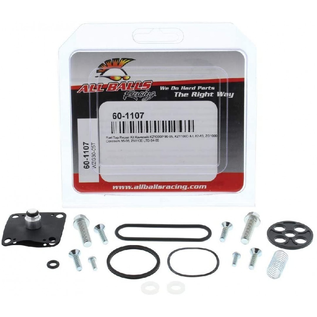 All Balls Racing Fuel Tap Repair kit 60-1107 Kawasaki KZ 1000, ZG 1000, ZN 1100