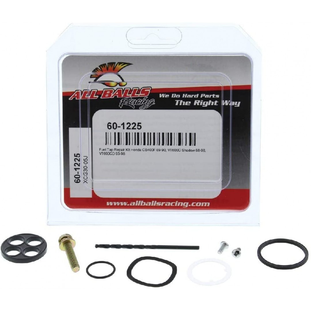 All Balls Racing Fuel Tap Repair kit 60-1225 Honda CB 400F, VT 600 Shadow