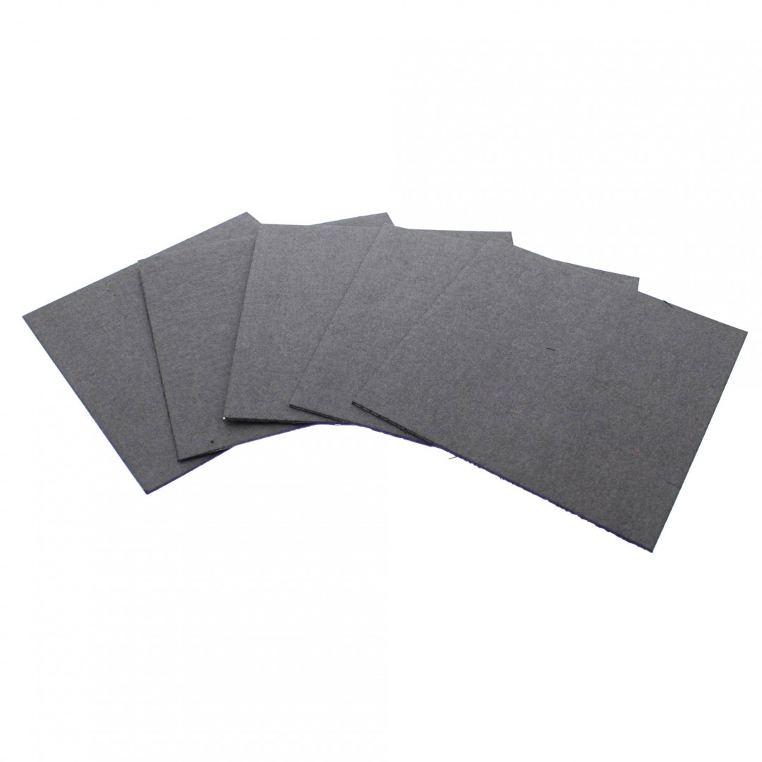 Vertex Universal exhaust gasket sheets kit - 5 sheets 15cm x 15cm (6in x 6in) 860VG310115