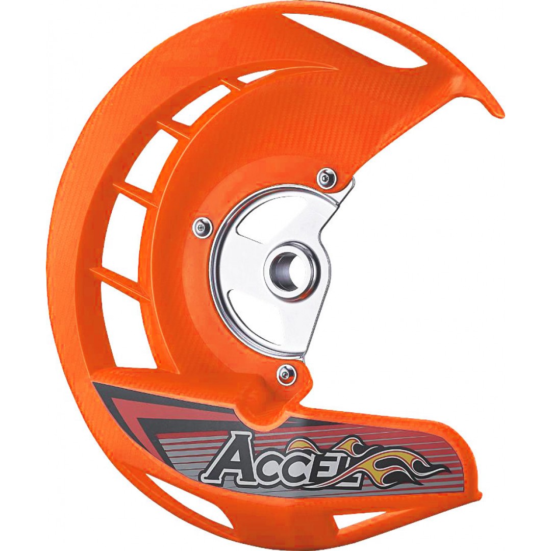 Accel front brake disc guard in multipe colors AC-FDG-05 KTM SX/EXC,SX-F/EXC-F, Husqvarna TE/TC, FE/FC, Husaberg FE/FC, TE