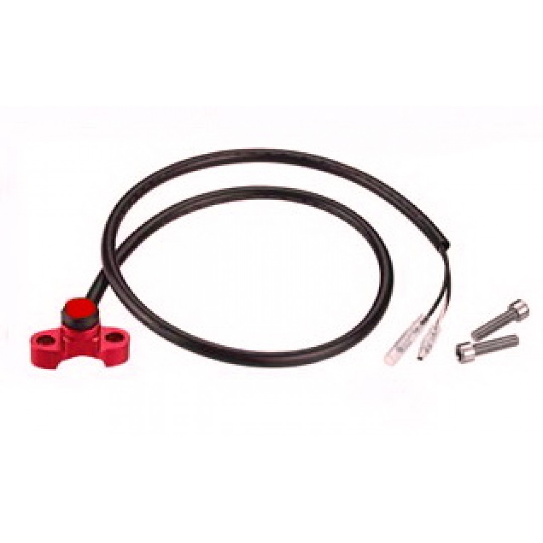 Accel kill switch Red AC-KS-01-RD for Off-road motorcycles