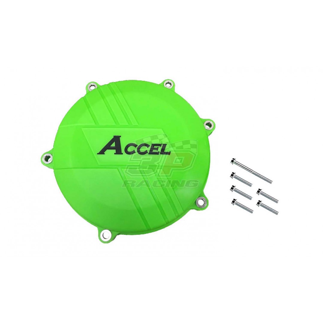 Accel clutch cover guard Green AC-CCP-303-GR Kawasaki KXF 450 2016-2018