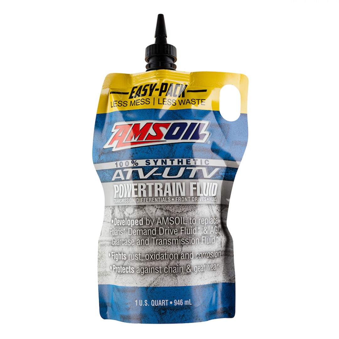AMSOIL 100% Synthetic ATV/UTV Powertrain Fluid 946ml - AUPTPK