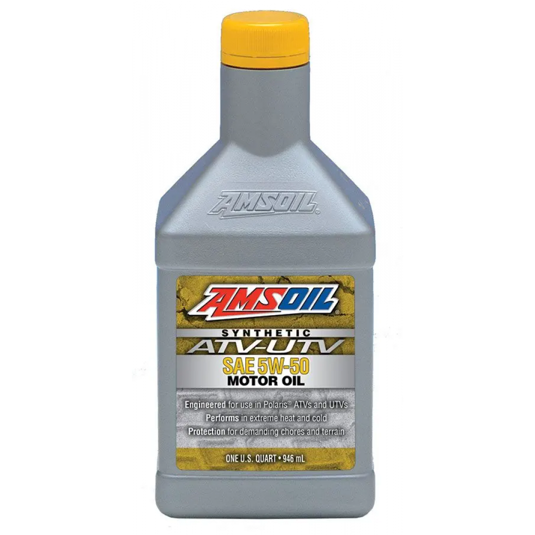 AMSOIL AUV50QT 5W-50 100% Synthetic ATV/UTV Motor Oil