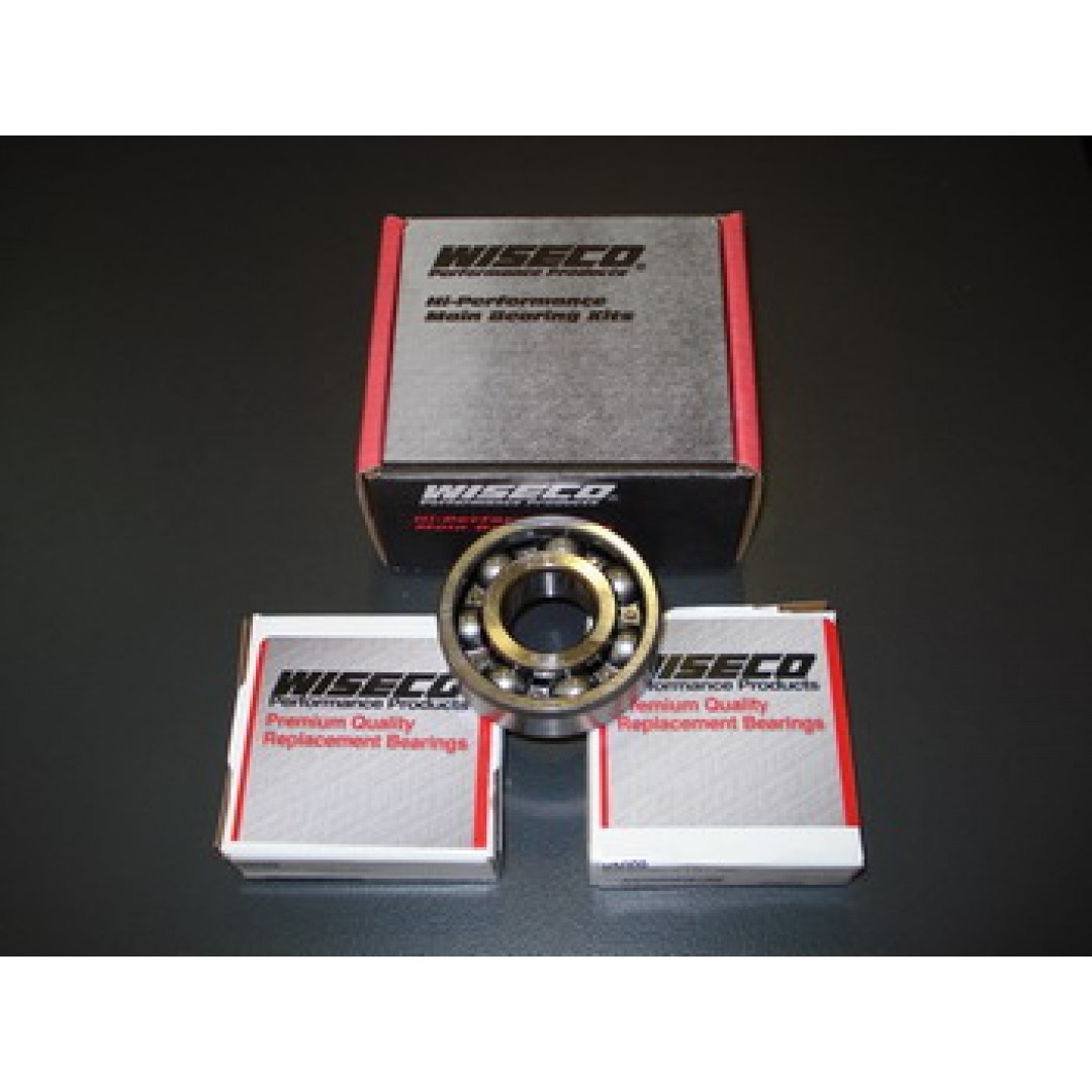 Wiseco crankshaft bearings kit for Kawasaki KX80 KX125 KDX175 KDX250 KX250 KXT250, Suzuki RM250 PE250 BK5006 2 * 25mm x 62mm x 17mm