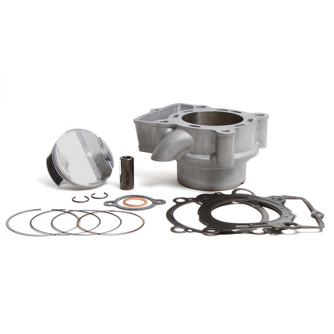 CylinderWorks 51006-K01 BigBore 270cc +3mm Nikasil cylinder kit with VerteX overbore piston 14.4:1 and top end gasket set with 81.00mm diameter for KTM SXF250 SX-F250 SXF 250 EXCF250 EXC-F250 EXCF 250, Husqvarna FE250 FC250 2016 2017 2018 2019 2020. 79030