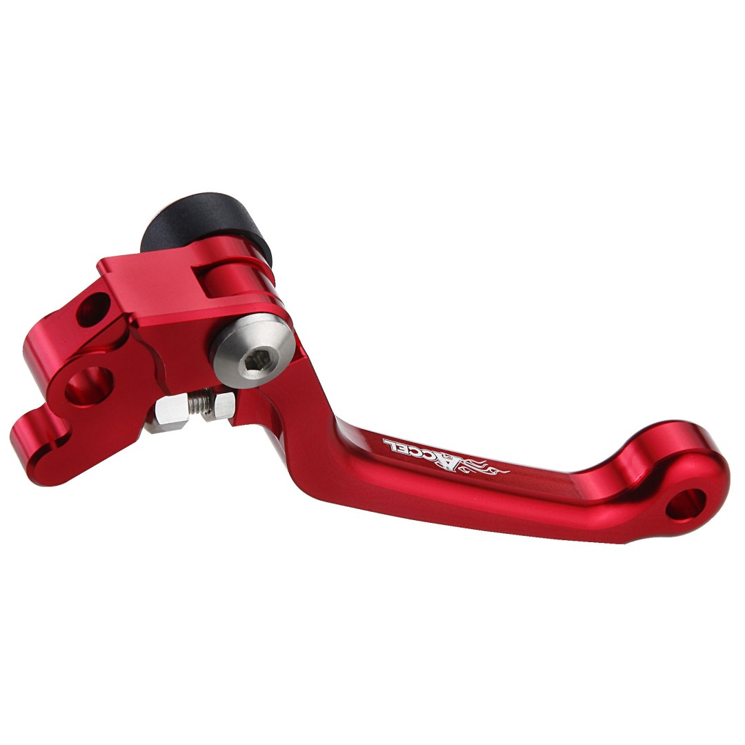 Accel Red folding brake lever AC-FBL-03-3-RD Honda, TM