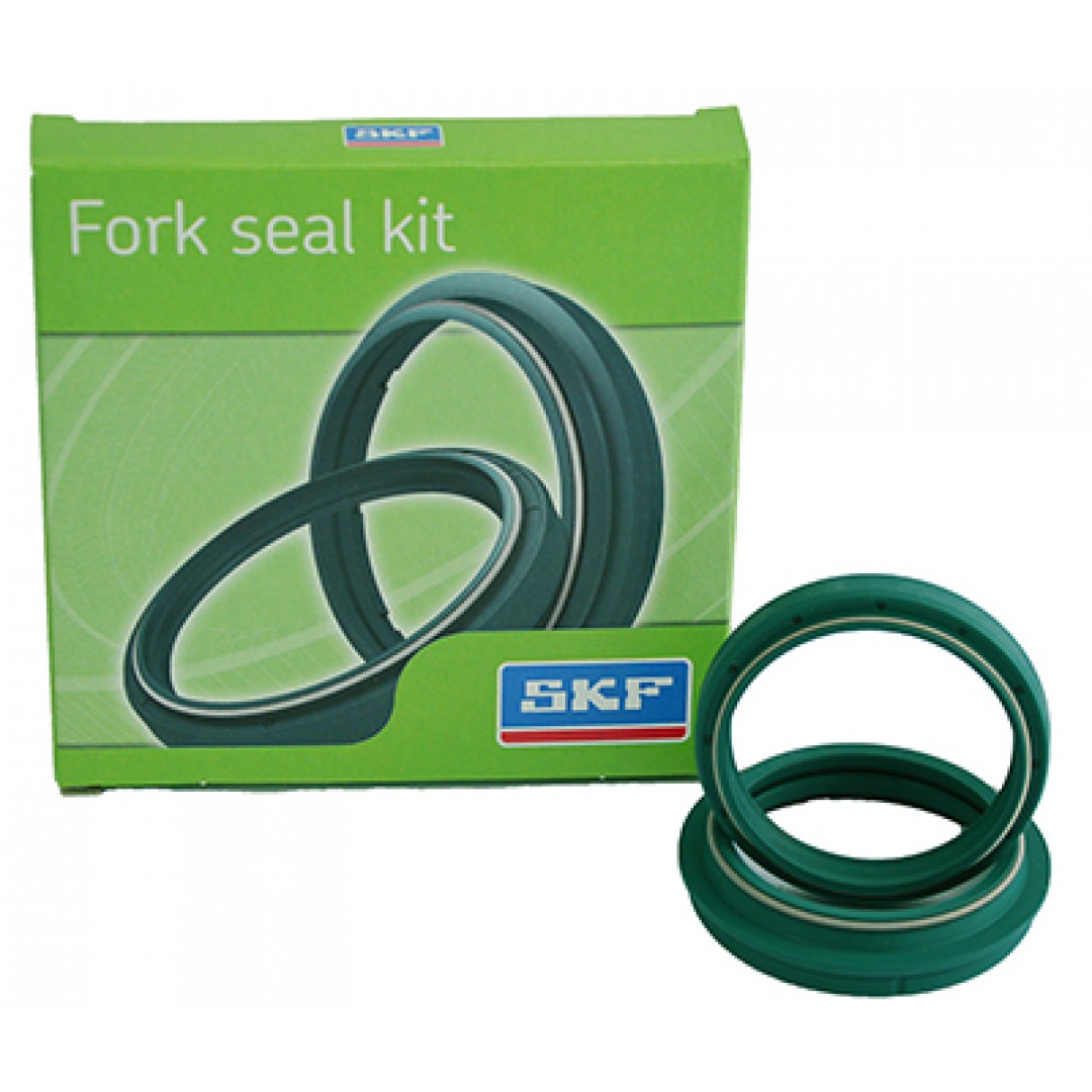 SKF Front Fork Oil Seal and Dust Wiper set for 43mm SHOWA KITG-43S Honda CR 125R, CR 250R, CR 500R, Suzuki GSXR 750, Indian FTR 1200
