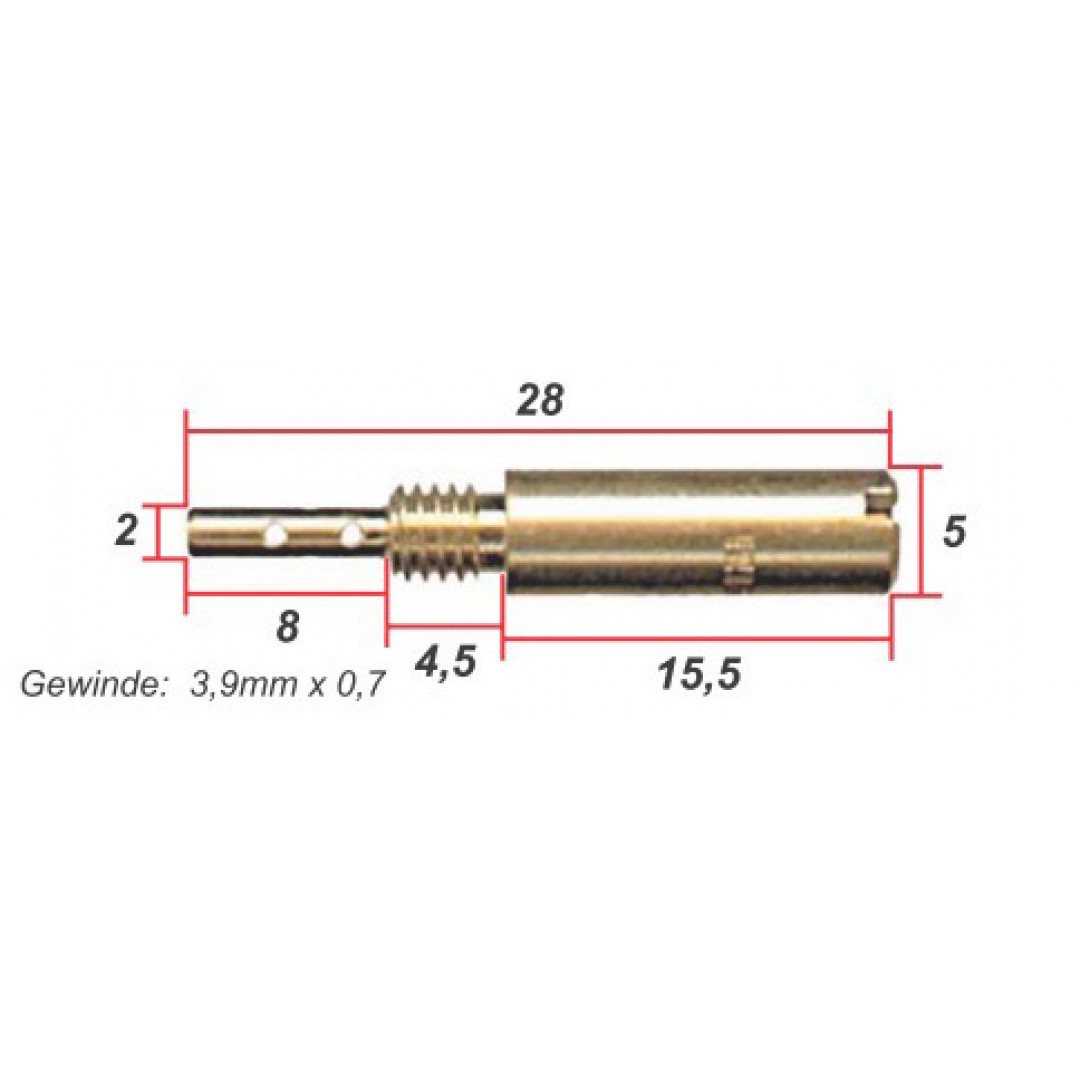 Keyster carburetor Pilot Jet Keihin KYS-040