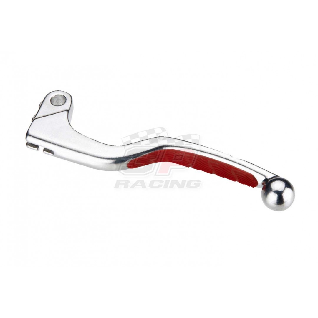 Accel clutch lever with red rubber grip AC-LSR-1263 53178-MEN-305 Honda CRF 250R, CRF 250X, CRF 250RX, CRF 450R, CRF 450X, CRF 450RX, CRF 450L