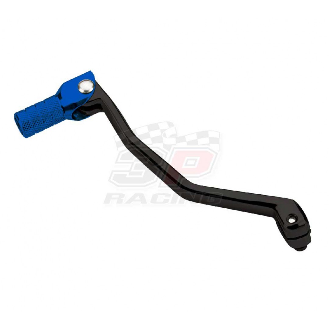 Accel CNC Black / Blue gear shifter change lever for Yamaha YZ250 1999-2004. Forged with genuine billet aluminium.P/N: AC-SCL-7202. Replaces Yamaha OEM parts: 5CU-18110-00-00